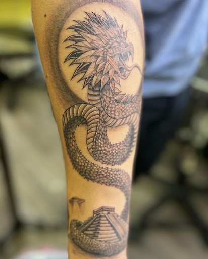 Explore pumpkin tattoo ideas, creative tattoo ideas in Bakersfield, available at Society 9 Tattoo and Body Art Studio