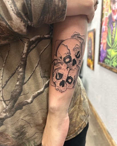 Explore tattoo ideas for men with daughters, creative tattoo ideas in Fort Worth, available at Twisted Ink