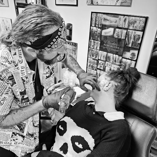 Explore fighter tattoo ideas, creative tattoo ideas in Traverse City, available at Pinups & Needles