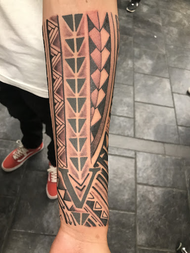 Explore alpha wolf tattoo ideas, creative tattoo ideas in San Marcos, available at Locally Famous Tattoo