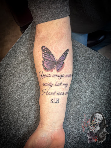 Explore tattoo ideas for leg sleeve, creative tattoo ideas in Moweaqua, available at Fleshwound Tattoo