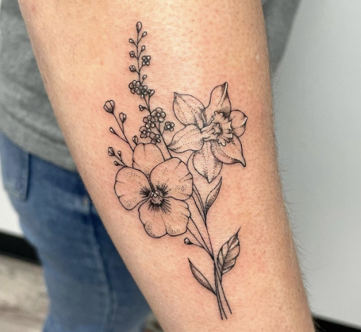 Explore tattoo ideas arm shoulder, creative tattoo ideas in Manchester, available at Sacred Heart Tattoos