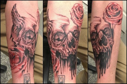 Explore outdoor tattoo sleeve ideas, creative tattoo ideas in Tewksbury, available at Lucid Arts Tattoo Studio