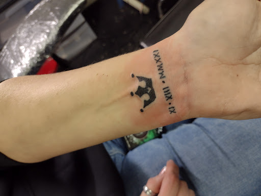 Explore thigh tattoo cover up ideas, creative tattoo ideas in Owosso, available at Twisted ink tattoo