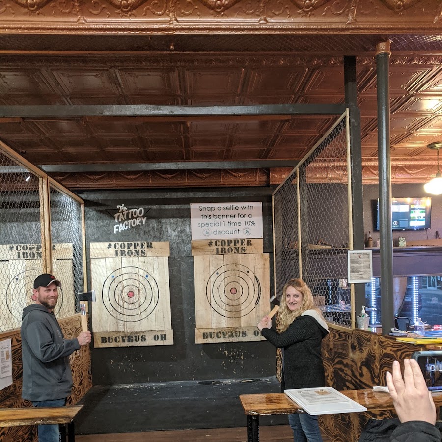 The Copper Irons Axe Throwing & Entertainment