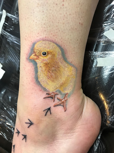 Explore small alice in wonderland tattoo ideas, creative tattoo ideas in West Hempstead, available at Sparrow Tattoo Inc