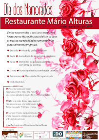 Menu / carte de Mário Alturas à Torres Novas