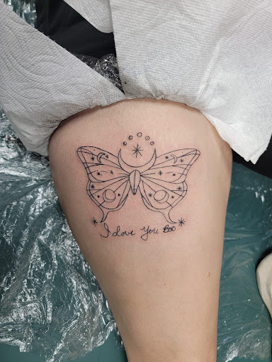 Explore chest tattoo ideas, creative tattoo ideas in Billings, available at Cryptic Tattoo Company