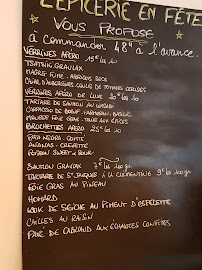 La Tour du Sénéchal à Ars-en-Ré menu