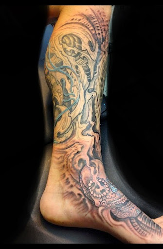 Explore trashy tattoo ideas, creative tattoo ideas in Huntsville, available at Blacktide Tattoo Co.