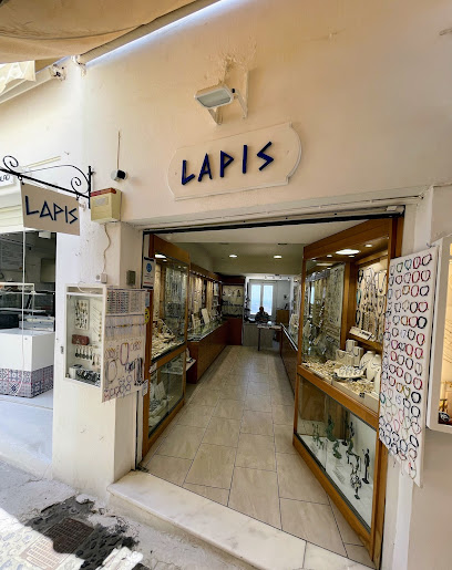 Lapis jewellery Santorini