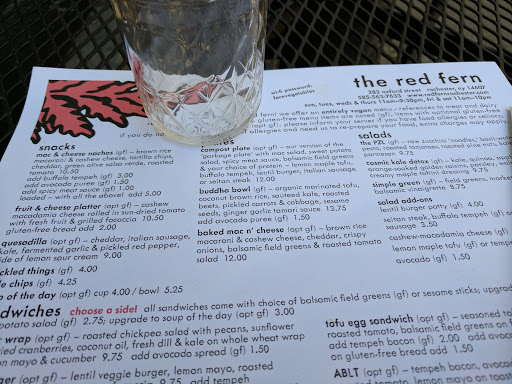 Vegan Restaurant «The Red Fern», reviews and photos, 283 Oxford St, Rochester, NY 14607, USA