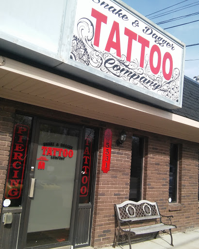 Snake & Dagger Tattoo Company, 5531 S Saginaw St, Grand Blanc, MI 48439, USA, 