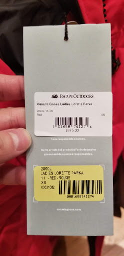 Clothing Store «Escape Outdoors», reviews and photos, 1023 Bellevue Way SE, Bellevue, WA 98004, USA