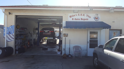 Tire Shop «Mikes Aok Tire & Auto Repair», reviews and photos, 135 Tomahawk Dr, Satellite Beach, FL 32937, USA