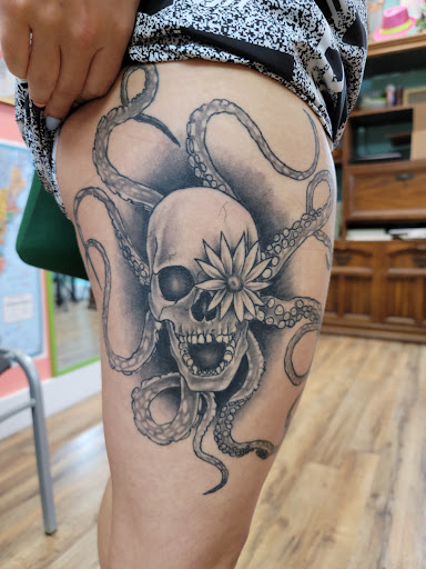 Explore womens hand tattoo ideas, creative tattoo ideas in Venice, available at Ministry of Ink Tattoo & Piercing