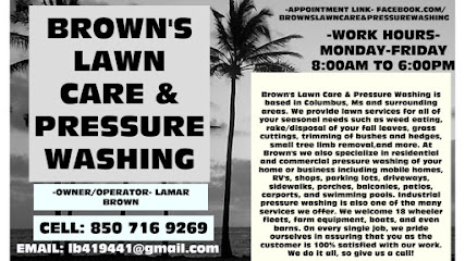 Brown's Lawn Care & Pressure Washing LLC