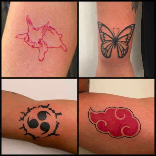 Explore meaningful early miscarriage tattoo ideas, creative tattoo ideas in Orange, available at Top Floor Tattoo Studio