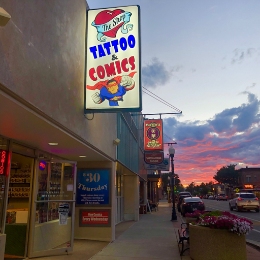 Explore halloweentown tattoo ideas, creative tattoo ideas in Alamosa, available at The Shop Tattoo & Comics
