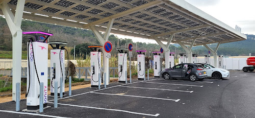 Borne de recharge de véhicules électriques IONITY Charging Station Mornas