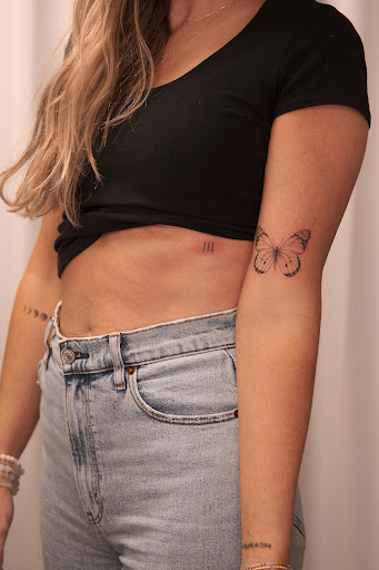 Explore his her matching tattoos ideas, creative tattoo ideas in Seattle, available at Hannya Seattle Tattoo