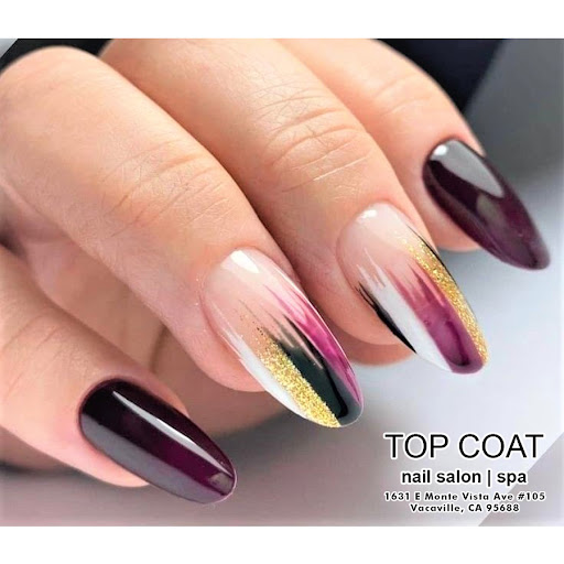 Nail Salon «Top Coat Nail Salon & Spa», reviews and photos, 1631 E Monte Vista Ave #105, Vacaville, CA 95688, USA