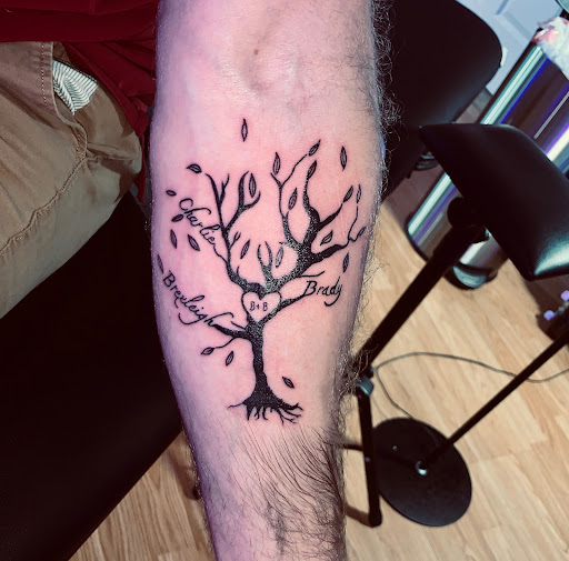Explore domestic violence survivor tattoo ideas, creative tattoo ideas in Gautier, available at Voodoo Tattoo