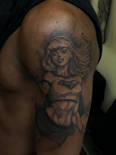 Explore dad fishing tattoo ideas, creative tattoo ideas in Atlanta, available at Golden Anchor Tattoo