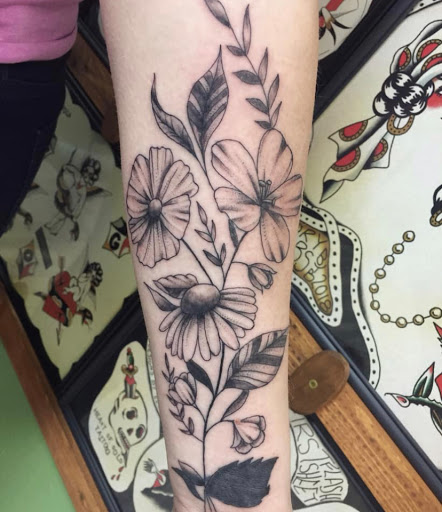 Explore mother of twins tattoo ideas, creative tattoo ideas in Campbellsville, available at Green River Tattoo Company