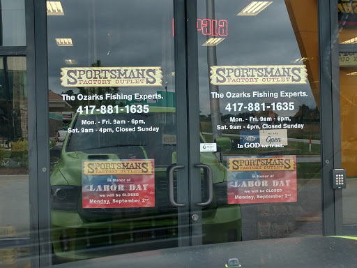 Sporting Goods Store «Sportsmans Factory Outlet», reviews and photos, 3031 N Martin Ave, Springfield, MO 65803, USA