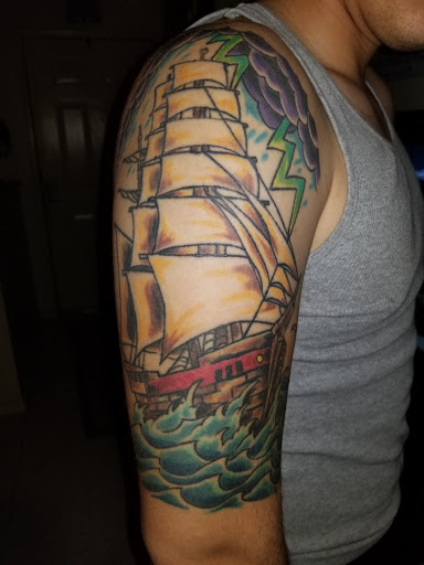 Explore flash halloween tattoo ideas, creative tattoo ideas in Orange Beach, available at Orange Beach Tattoos