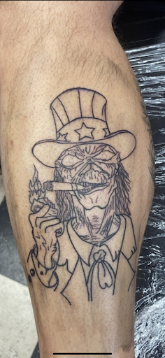 Explore peanut tattoo ideas, creative tattoo ideas in Demotte, available at Revelations Tattoo Parlor