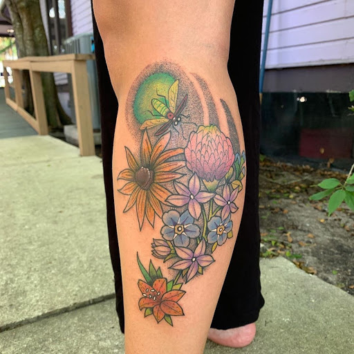 Explore fantasy book tattoo ideas, creative tattoo ideas in Saint Augustine, available at Ms. Deborahs Fountain of Youth Tattoo & Body Piercing