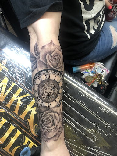 Explore bearded dragon tattoo ideas, creative tattoo ideas in Jackson, available at Inkk Culture Tattoo