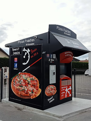 Distributeur de pizzas La Roma à Courville-sur-Eure