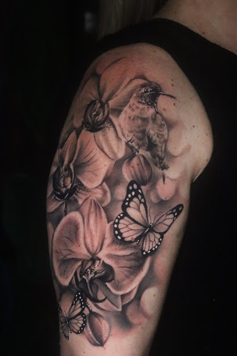 Explore lilo tattoo ideas, creative tattoo ideas in Clarksville, available at Dark Raine Tattoo