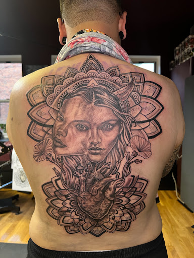 Explore gears of war tattoo ideas, creative tattoo ideas in Woodside, available at Vitruvian Tattoo Culture