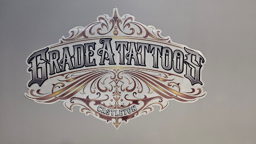 Explore gears of war tattoo ideas, creative tattoo ideas in Indianapolis, available at Grade A Tattoos and Body Piercing At Castleton Mall