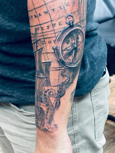 Explore spanish tattoo ideas, creative tattoo ideas in Brunswick, available at Brunswick Tattoo Company