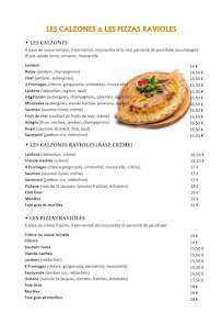 Pizzeria Pizzeria Restaurant L'Adagio à Grenoble (le menu)
