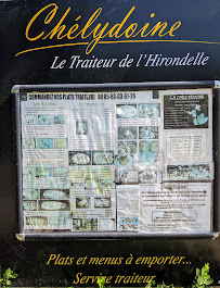 Carte du AUBERGE DE L'HIRONDELLE à Saint-Cirq