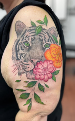 Explore iris tattoo ideas, creative tattoo ideas in Toledo, available at 4 Nineteen Ink