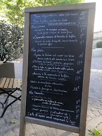 Restaurant l'Heureux Hazard à Grignan menu