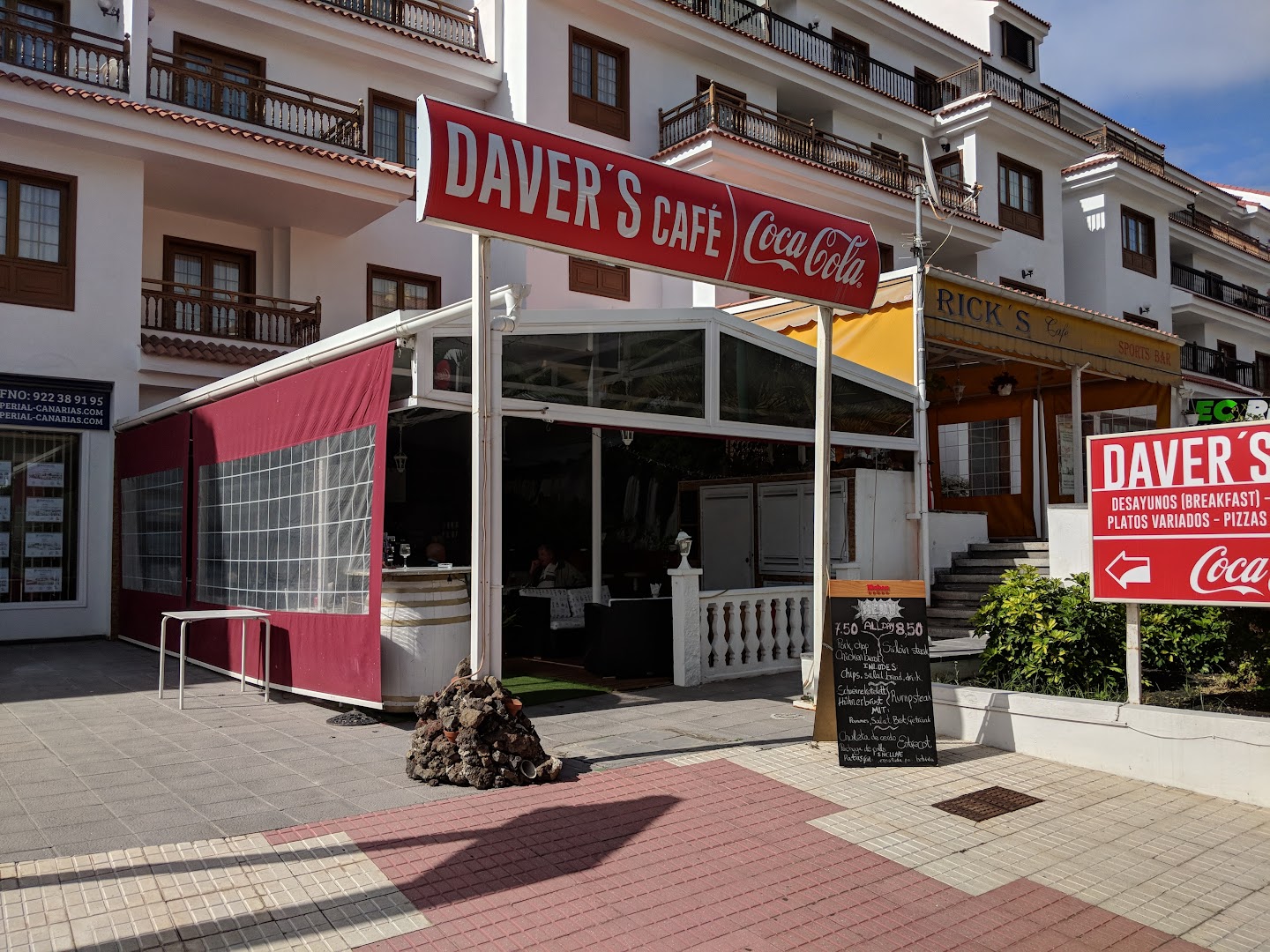 Impressionen Daver's Café Puerto de la Cruz