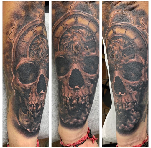Explore monster high tattoo ideas, creative tattoo ideas in San Antonio, available at Firme Copias Tattoo Studio