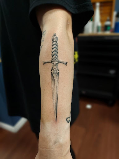 Explore twin peaks tattoo ideas, creative tattoo ideas in Los Alamitos, available at Mr. Inkwells Classy Tattoos