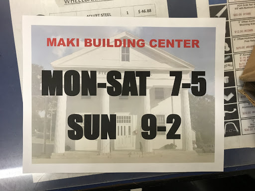 Hardware Store «Maki Bulding Center», reviews and photos, 160 Massachusetts Ave, Lunenburg, MA 01462, USA