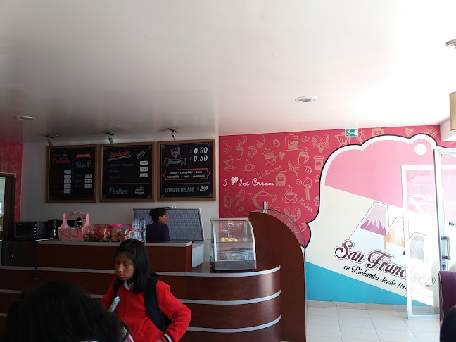 Opiniones de Heladería - Cafetería San Francisco en Riobamba - Heladería