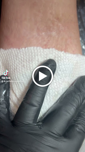 Explore beaver tattoo ideas, creative tattoo ideas in Little Rock, available at Catfish Jimmys Tattoo Shop