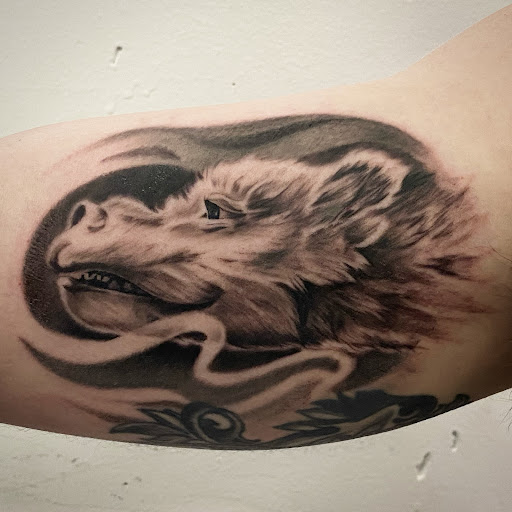 Explore redfish tattoo ideas, creative tattoo ideas in Loganville, available at Blue Siren Tattoos